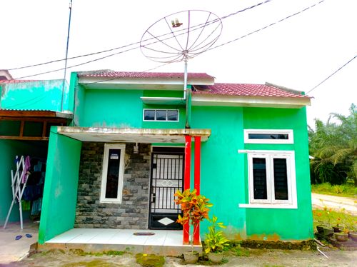 foto tampak rumah tipe 36/98 perumahan PERUMAHAN DAMAI ASRI 2