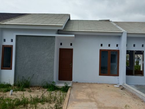 foto tampak rumah tipe 36 perumahan Bukit Kejora Permai