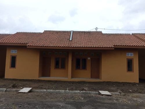 foto tampak rumah tipe 36 perumahan GRIYA BANJAR ARUM