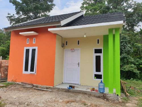 foto tampak rumah tipe 36 perumahan MULIA SEJAHTERA ASRI
