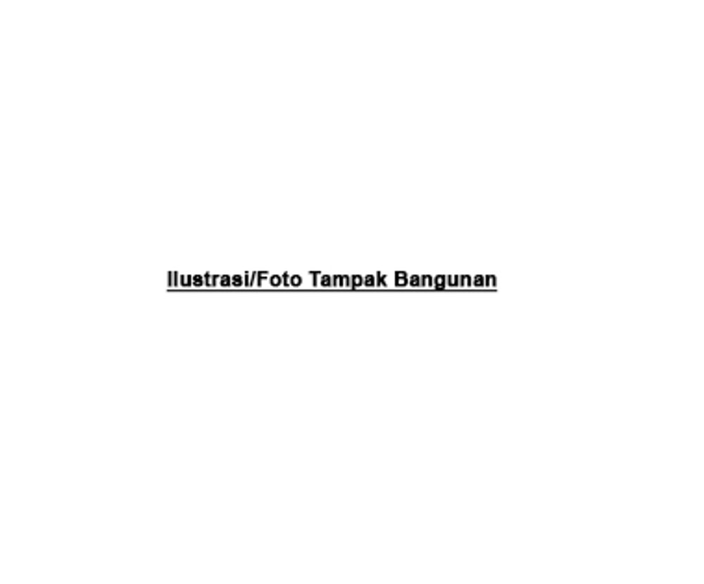 foto tampak rumah tipe 64 perumahan ATHANIA LAND