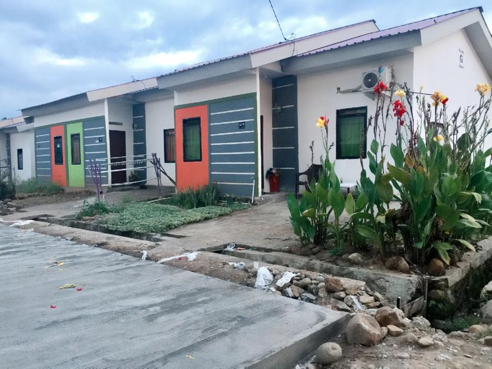 foto tampak rumah tipe KOPEL 36/91 perumahan AUTORINDO RESIDENCE