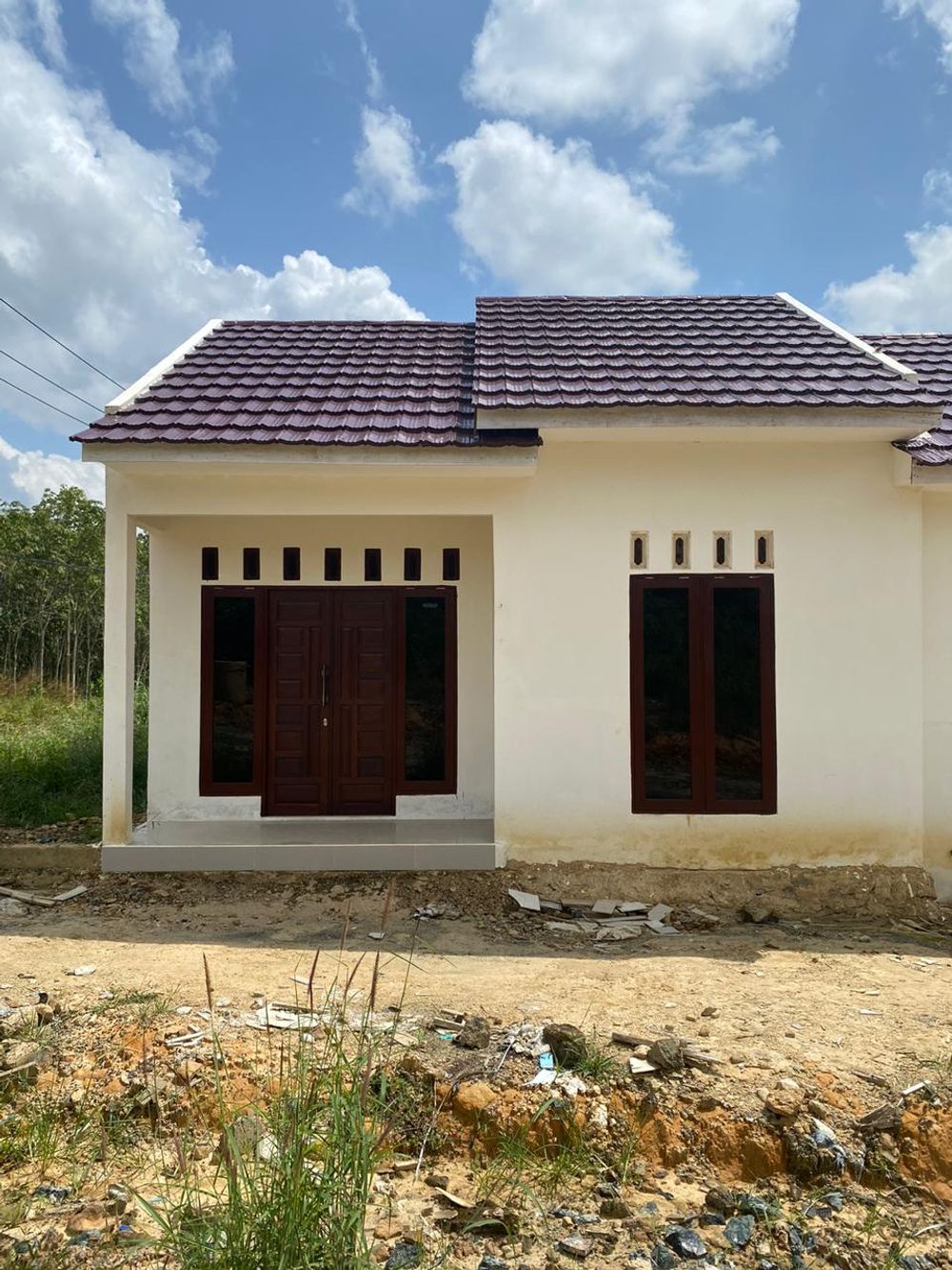 foto tampak rumah tipe 36 SUBSIDI perumahan GRAHA CITRA KHASANAH