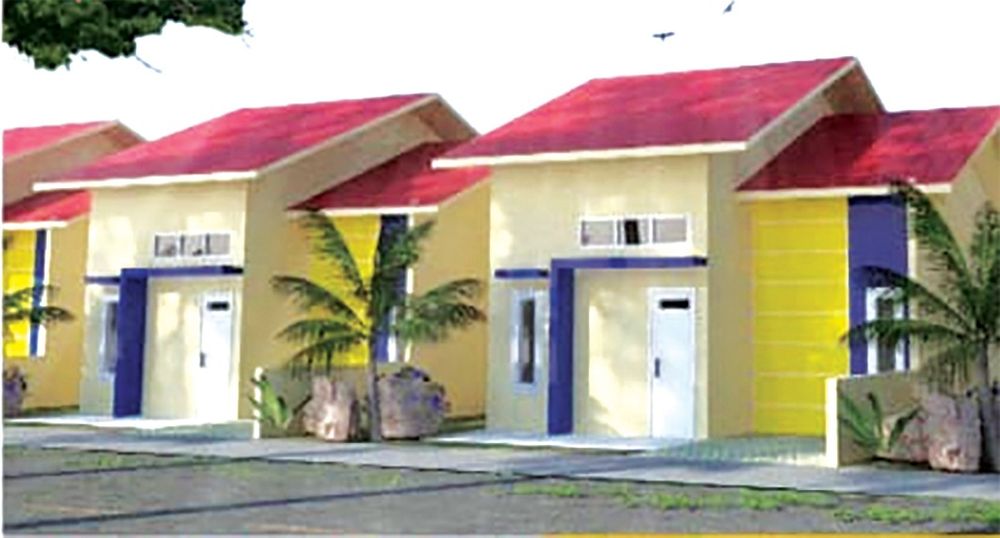 foto tampak rumah tipe 36/104 perumahan NEW MAHAKAM GRANDE