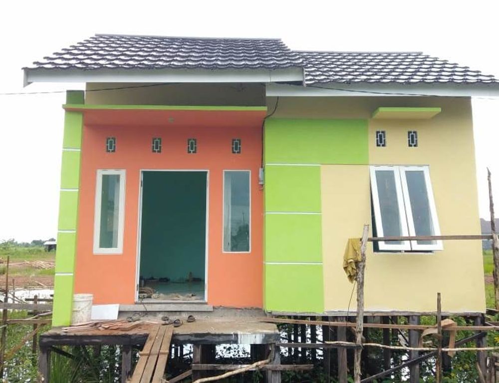 foto tampak rumah tipe 36 / 100 perumahan GRIYA PERMATA INDAH 4