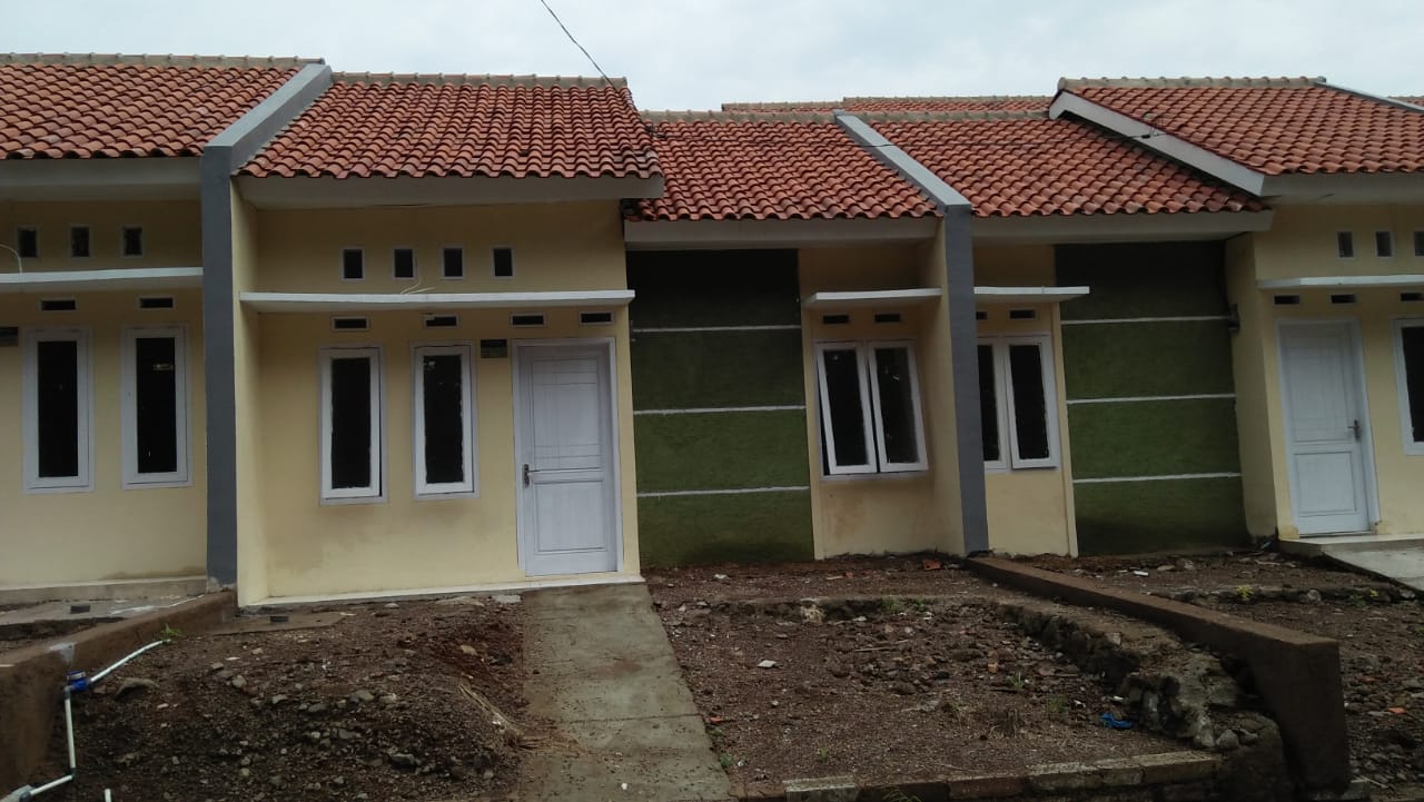 foto tampak rumah tipe 36/72 perumahan BYDIEL REGENCY