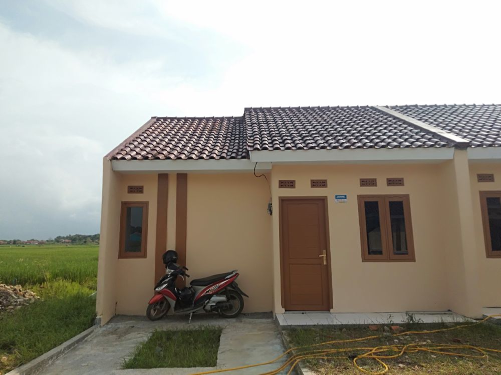 foto tampak rumah tipe 36/60 perumahan PERUMAHAN GRAHA ASRI GEYONGAN