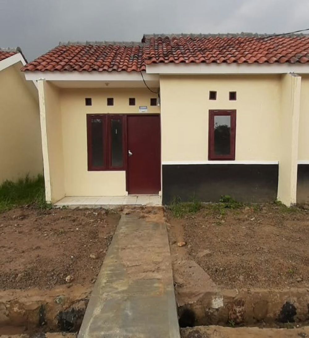 foto tampak rumah tipe 22/60 perumahan PURI LAVENDER