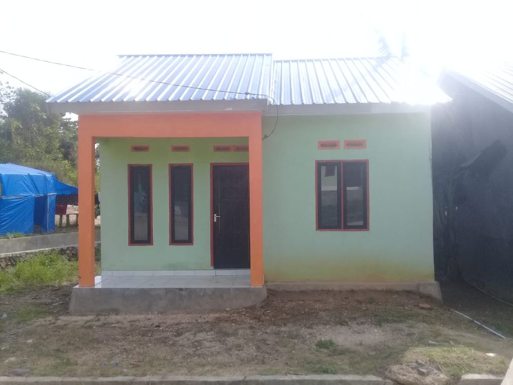 foto tampak rumah tipe 36/112 perumahan BUKIT PERMATA HIJAU