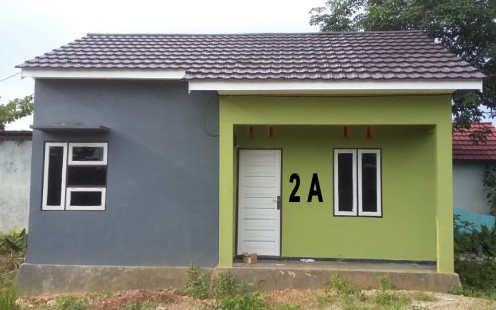 foto tampak rumah tipe 36 perumahan SANDAGA DAENG SUGANDA