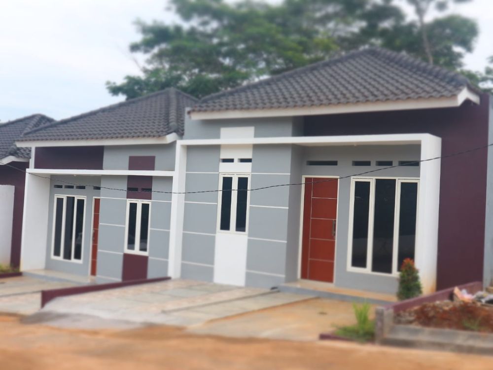 foto tampak rumah tipe A1 perumahan PERUMAHAN JEPARA INDAH REGENCY