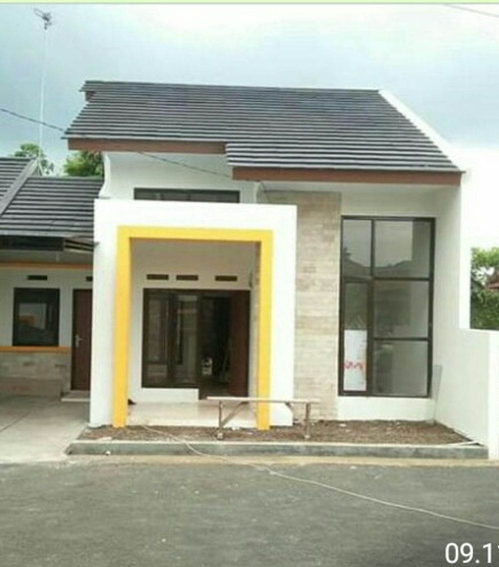 foto tampak rumah tipe 45/80 perumahan Sinar Siliwangi Regency