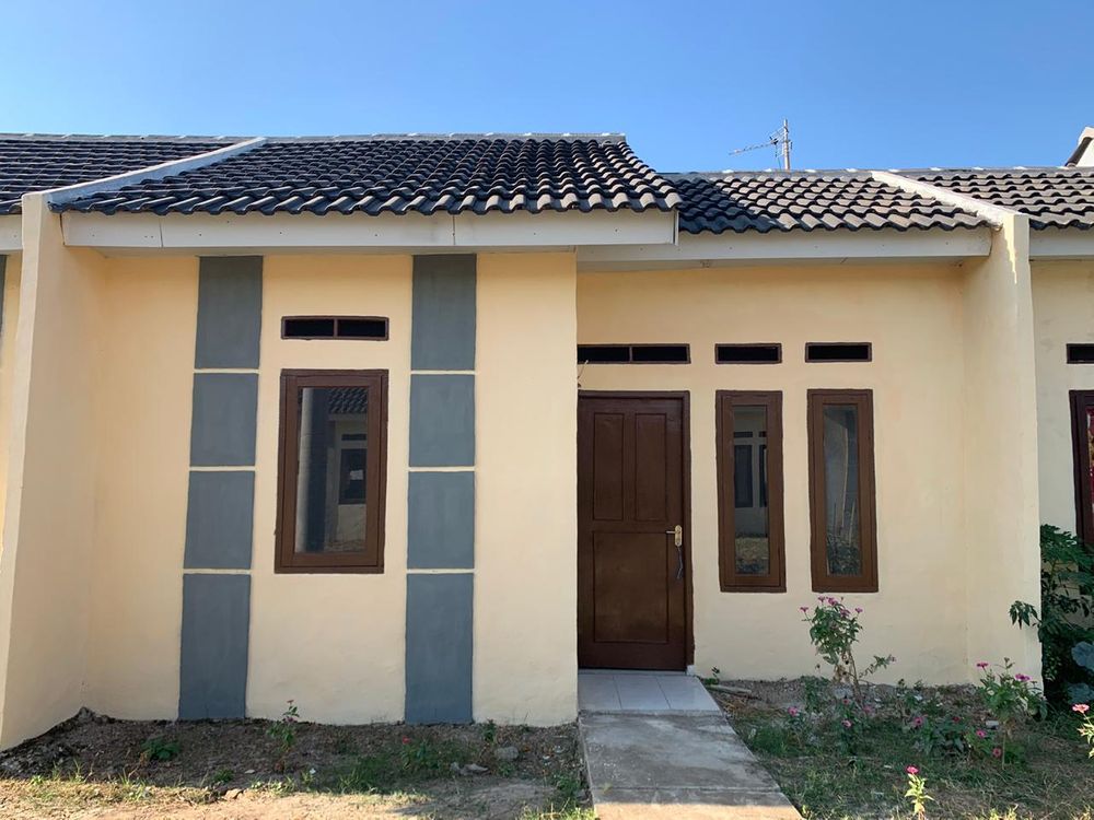 foto tampak rumah tipe 30/60 perumahan Sofie Residence