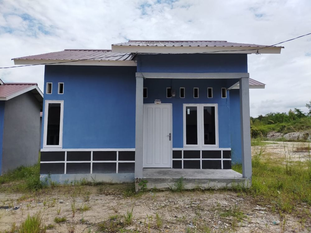 foto tampak rumah tipe 36 perumahan Griya Selama Indah