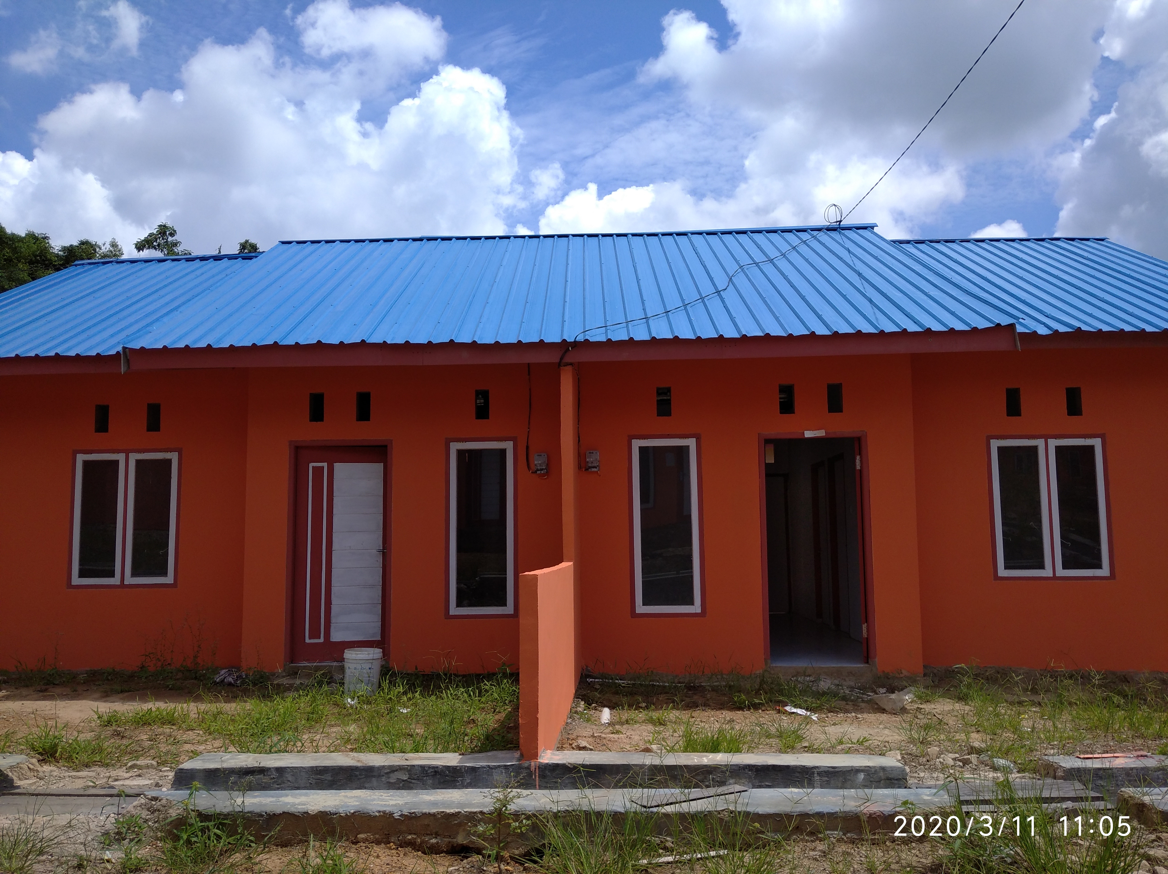 foto tampak rumah tipe Couple perumahan TANAH MERAH RESIDENCE