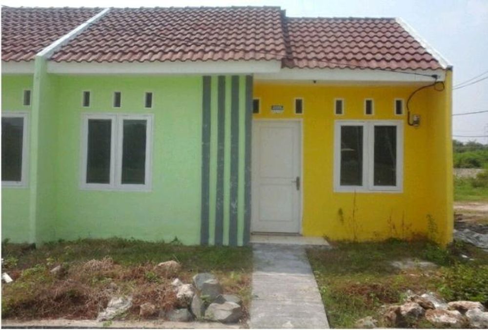 foto tampak rumah tipe 29/60 perumahan Dawuan Asri Berkat Alam Residence