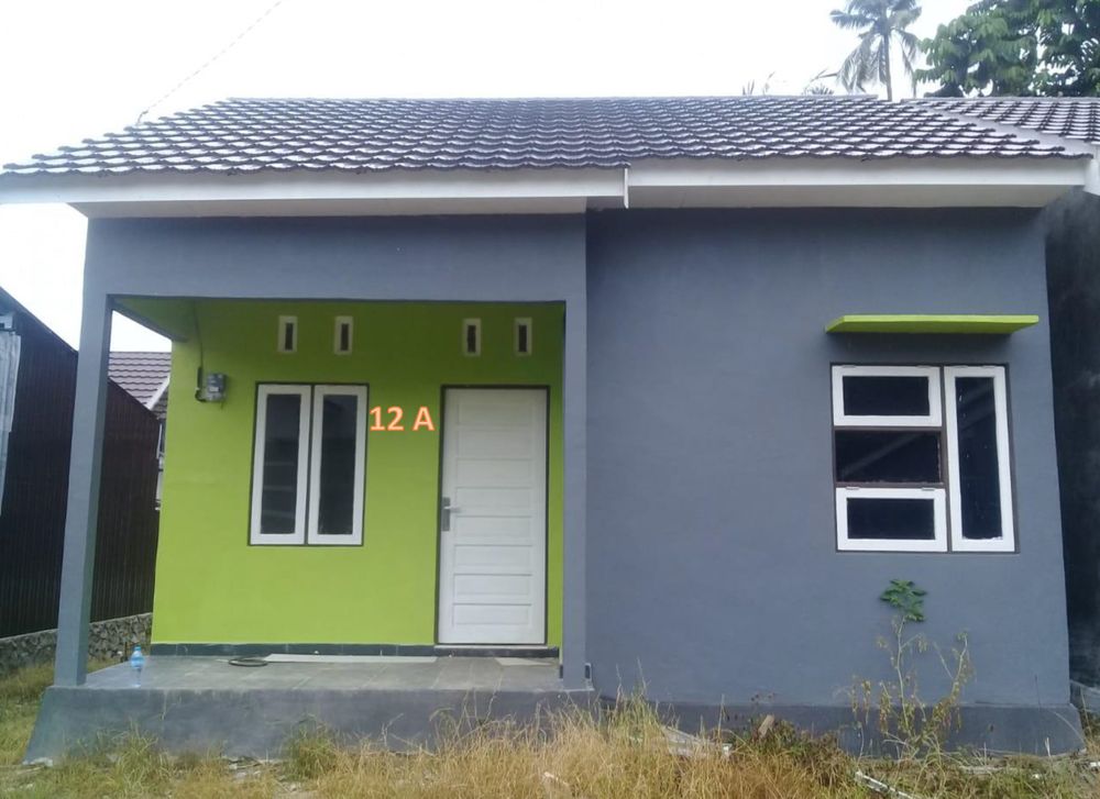 foto tampak rumah tipe 36 perumahan GRIYA INTAN AMANDIT