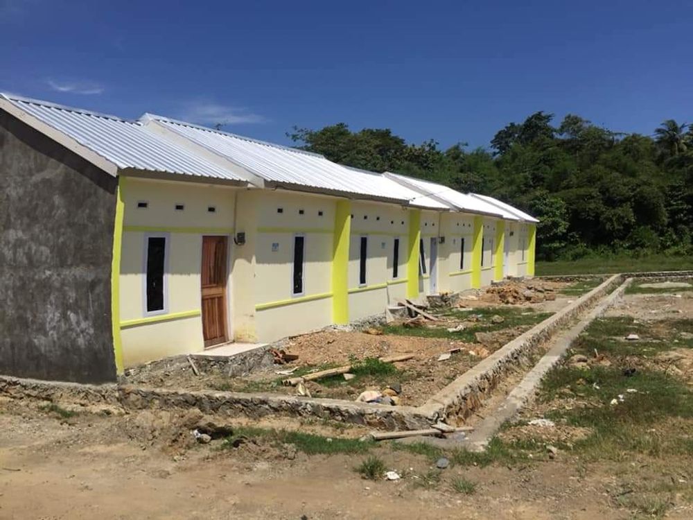 foto tampak rumah tipe 36 perumahan Bukit Melati Permai