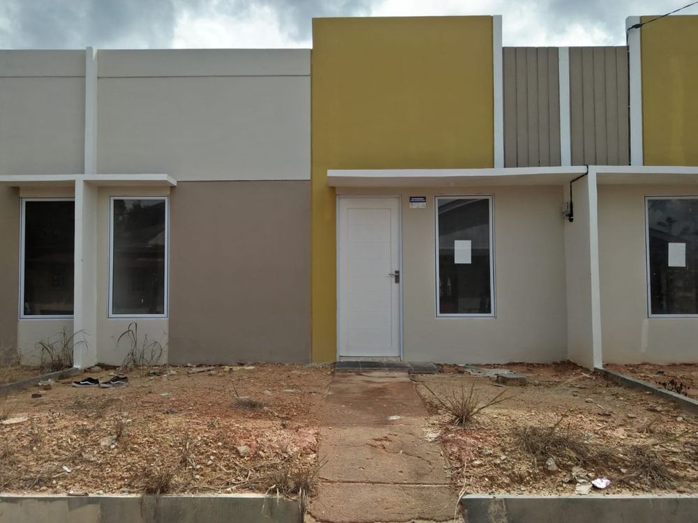 foto tampak rumah tipe 72/28 perumahan Perumahan Barelang 