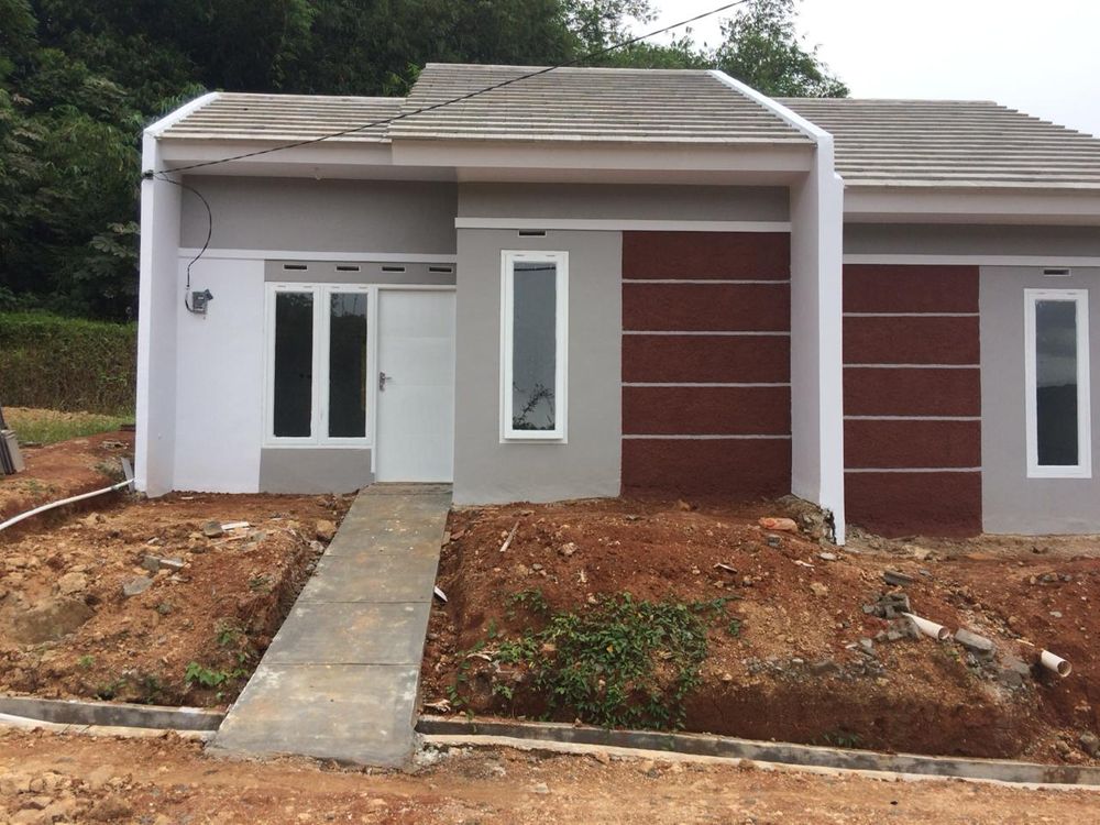 foto tampak rumah tipe Subsidi 30/60 perumahan Villa Aster Residence