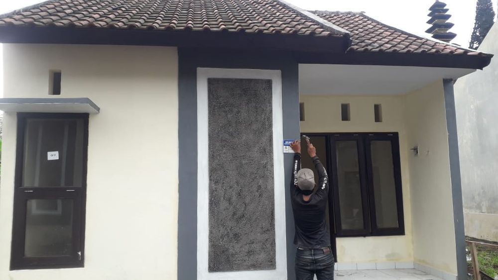 foto tampak rumah tipe 36m2 perumahan PERUMAHAN GRAHA MADE PROFIL