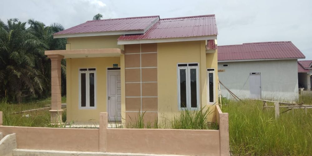 foto tampak rumah tipe 36/108 perumahan Taman sakura residence