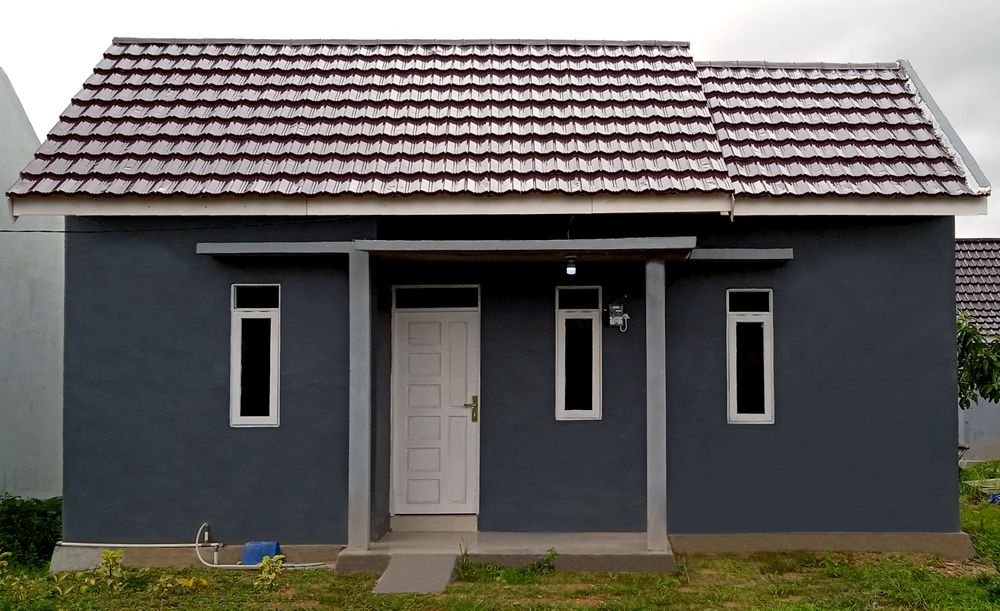 foto tampak rumah tipe 36/140 perumahan WIDYA CITRA AMANAH