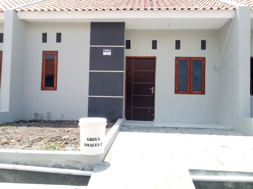 foto tampak rumah tipe 30/60 perumahan Griya Amalta 3