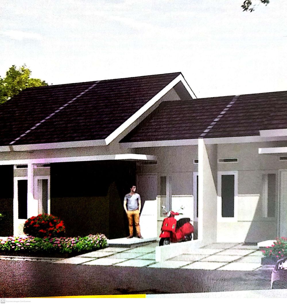 foto tampak rumah tipe BUMI MARHAMAH 2 perumahan Bumi Marhamah 2