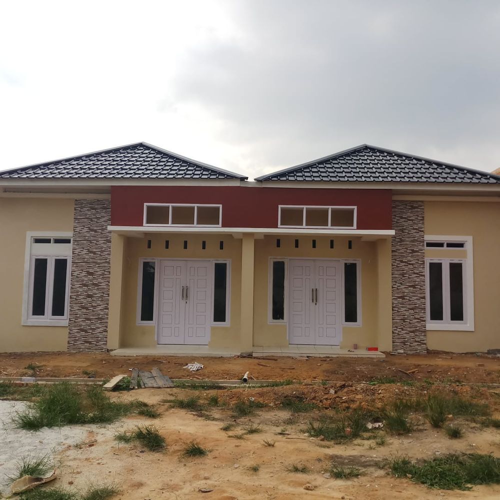 foto tampak rumah tipe 36 perumahan NABILA BERKAH RESIDENCE