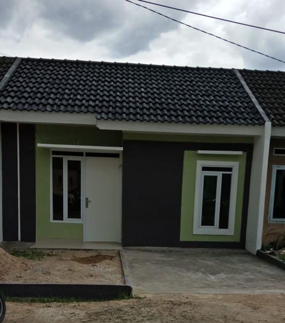 foto tampak rumah tipe 30/60 perumahan Grand Puri Regency