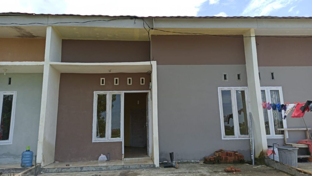 foto tampak rumah tipe 36/72 perumahan DIRZ RESIDENCE