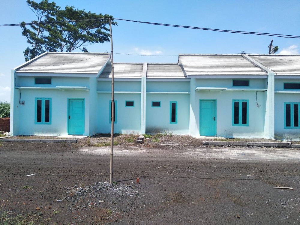 foto tampak rumah tipe 36/63 perumahan Bumi kalisalam asri
