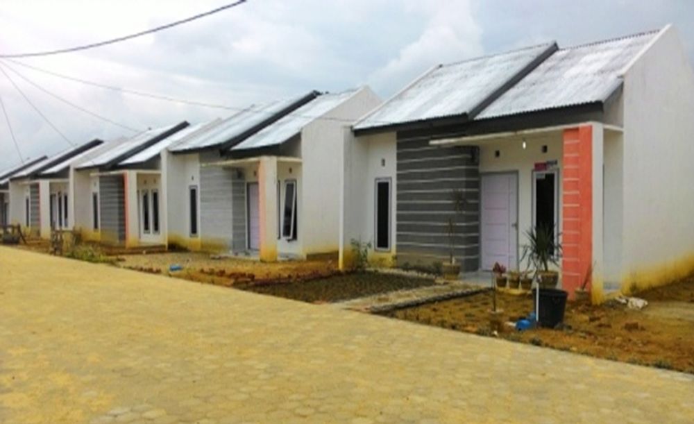 foto tampak rumah tipe 36 perumahan Bungo Cipta Graha 1