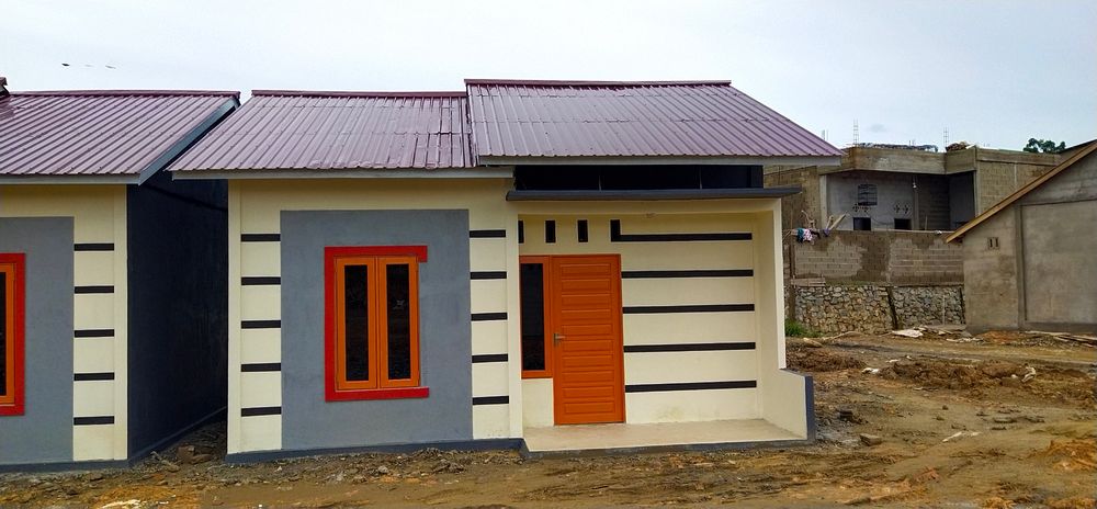 foto tampak rumah tipe 36 perumahan Griya Harapan Bersama Bengkayang 4