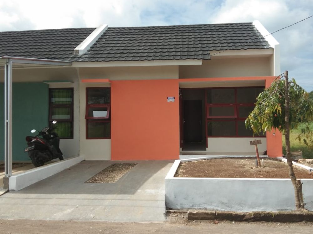 foto tampak rumah tipe SUBSIDI perumahan Griya Salawu