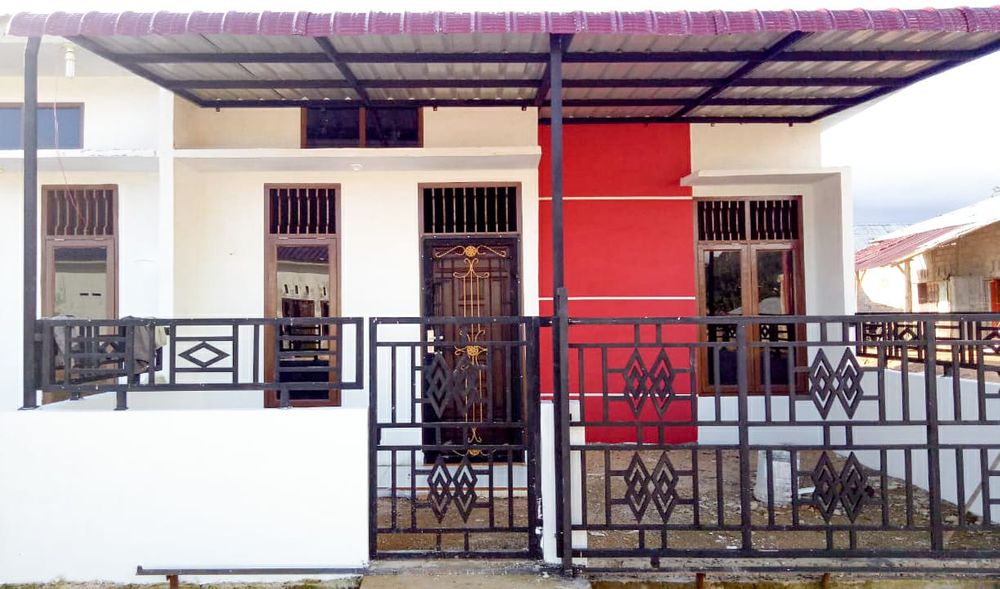 foto tampak rumah tipe 36 perumahan TOHOLAND NATIO
