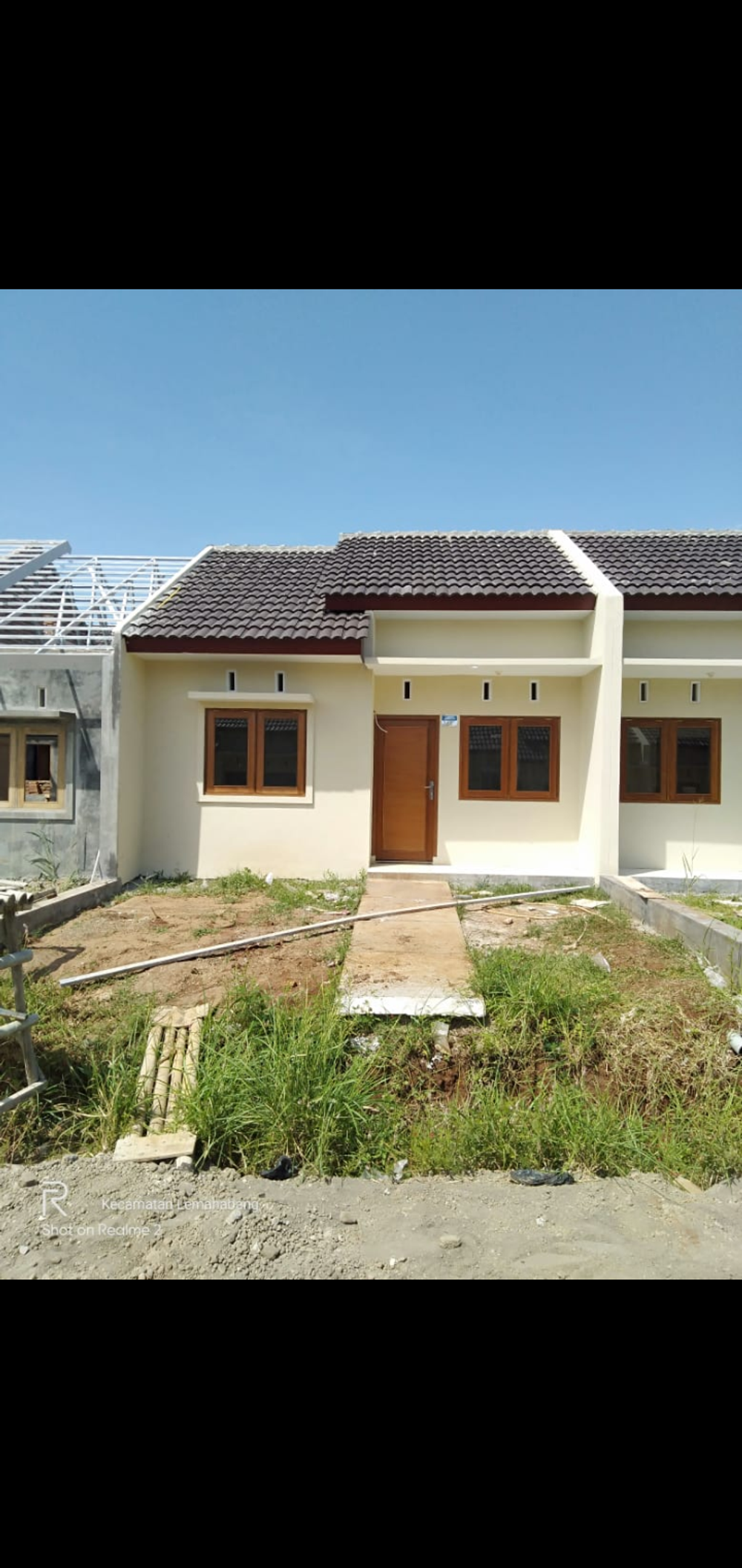 foto tampak rumah tipe 36 perumahan SINDANG KEMUNING ASRI