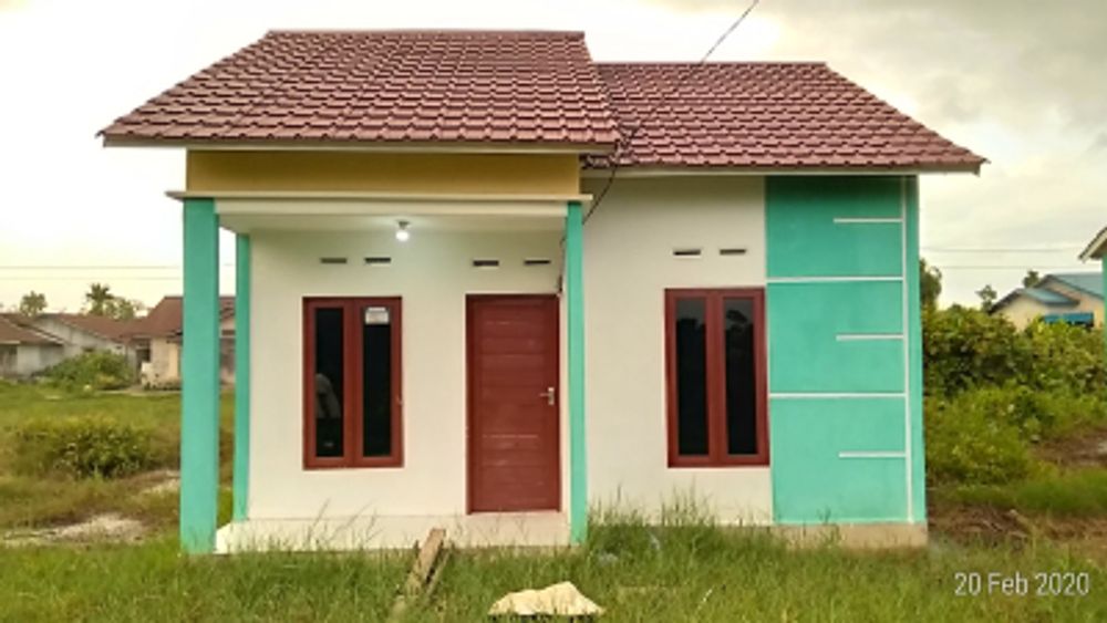 foto tampak rumah tipe 36/150 perumahan FAMILI RESIDENCE