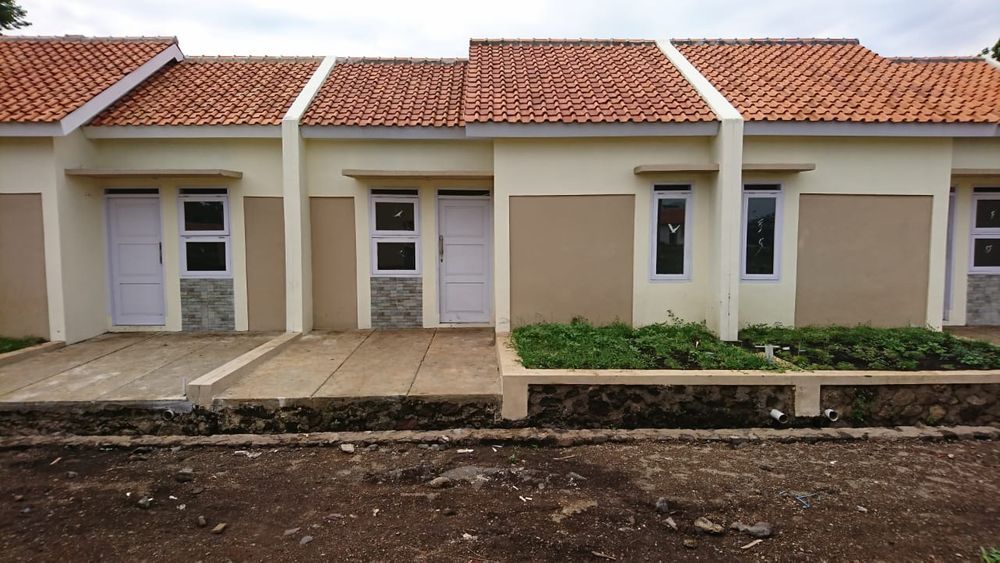 foto tampak rumah tipe Subsidi perumahan Griya Permata Kopkarin