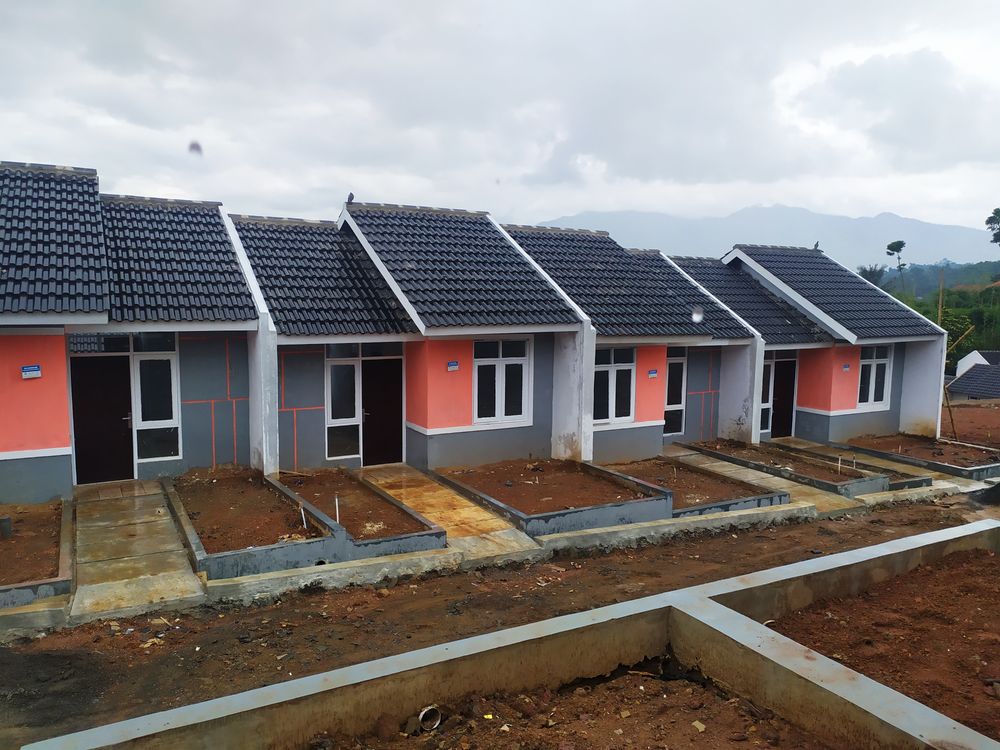 foto tampak rumah tipe 30/60 perumahan BUMI SENJA PERDANA