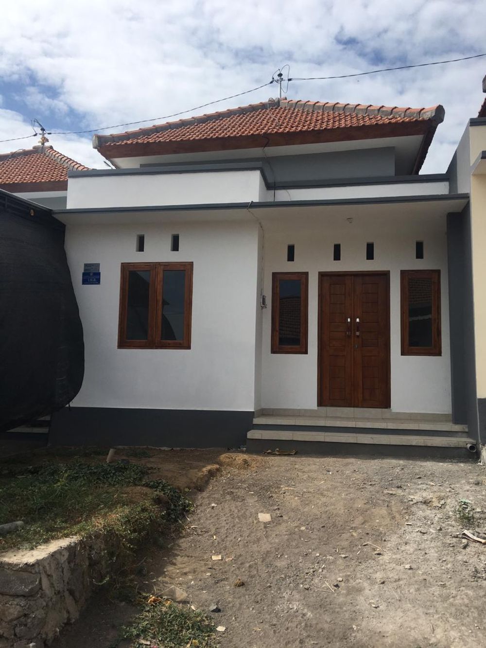 foto tampak rumah tipe 32/65 perumahan GRAHA SINAR RAHAYU