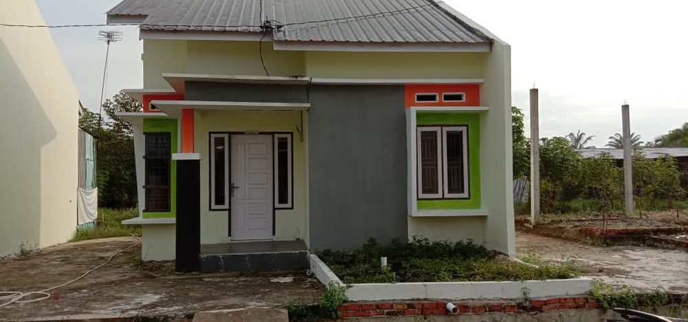 foto tampak rumah tipe 36 perumahan GRIYA NAZWA AULIA TAHAP II