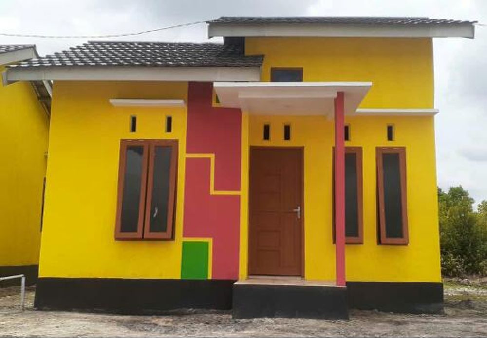 foto tampak rumah tipe 36/200 perumahan MUTIARA REGENCY III