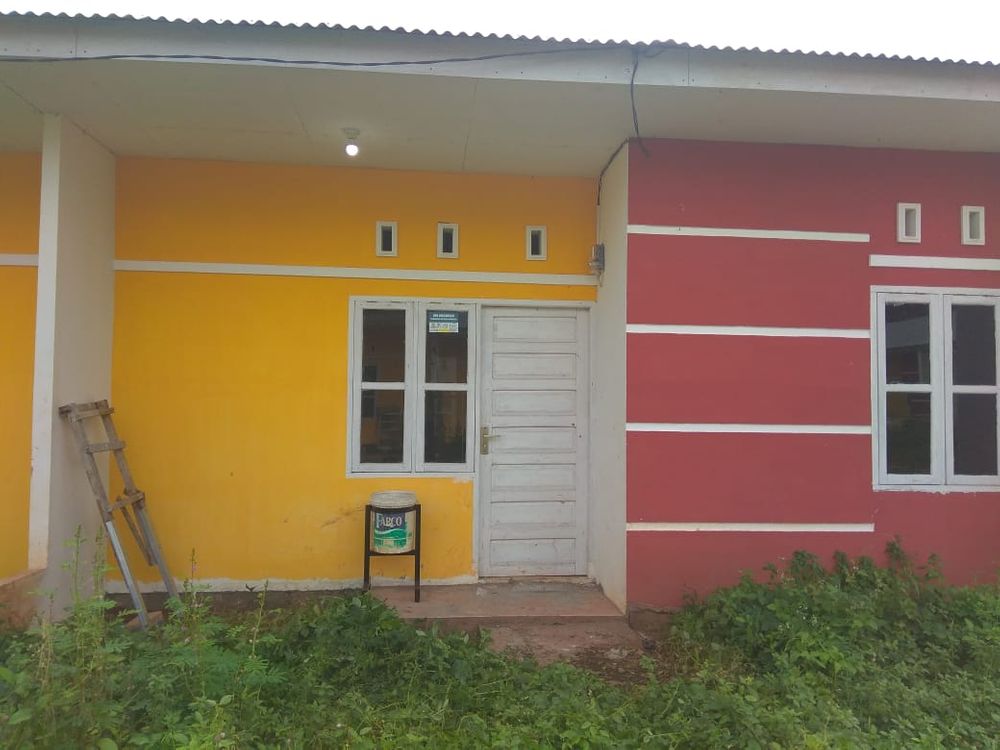 foto tampak rumah tipe 36-2 perumahan VILLA PATTALLASSANG INDAH III