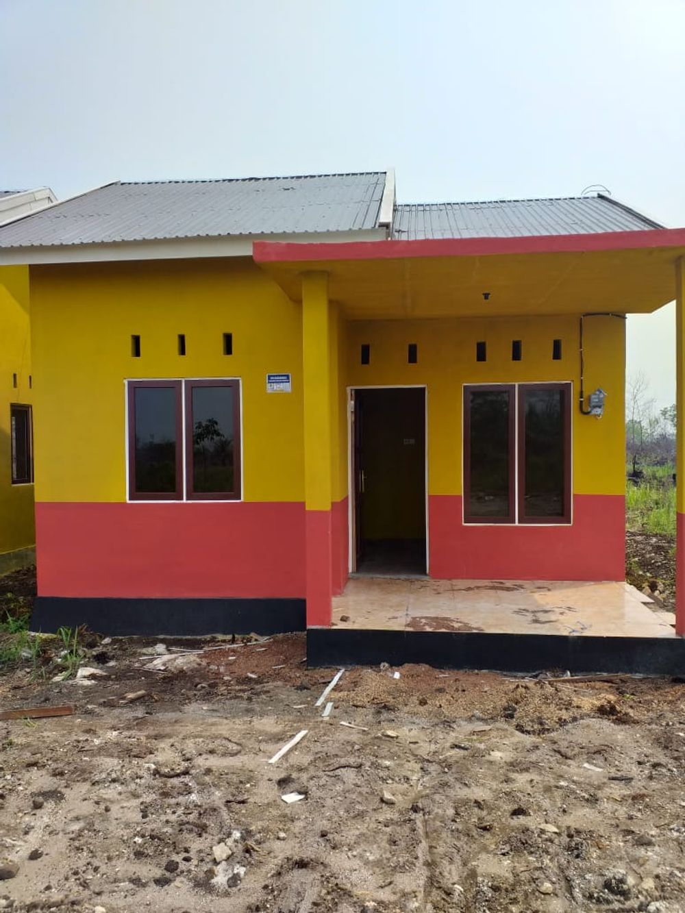 foto tampak rumah tipe 36 perumahan Fajaray Permai