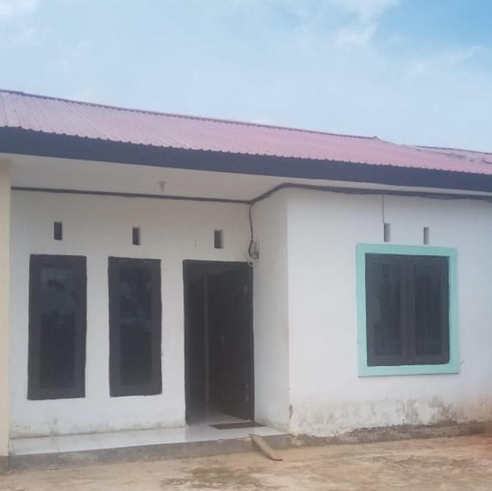 foto tampak rumah tipe 36 perumahan GRAHA MANDIRI PERMAI