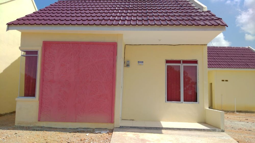 foto tampak rumah tipe 36/88 perumahan ELANG INDONESIA REGENCY