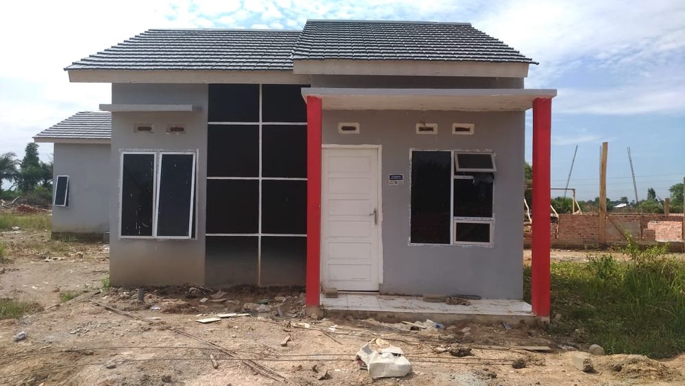 foto tampak rumah tipe 36 perumahan GRIYA BINTANG MULIA