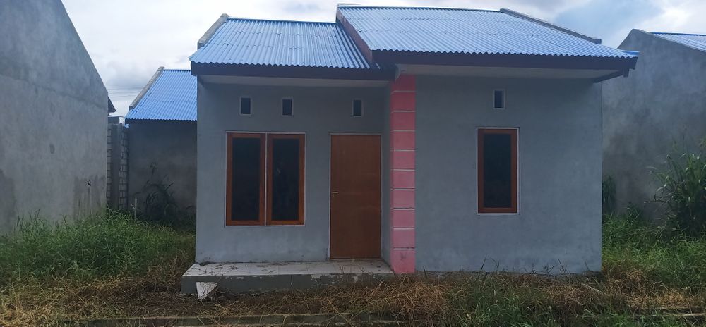 foto tampak rumah tipe 36/90 perumahan DARSUA RESIDENCE